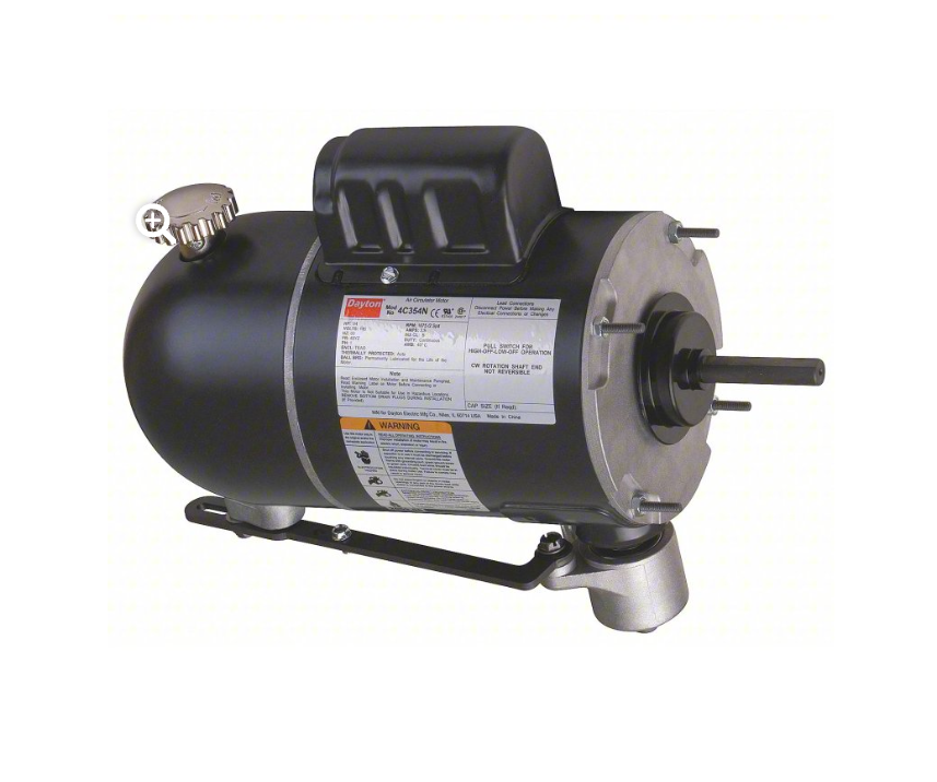 DAYTON 4C353M Air Circulator 2 Speed Oscillating Fan Motor 115VAC with plug
