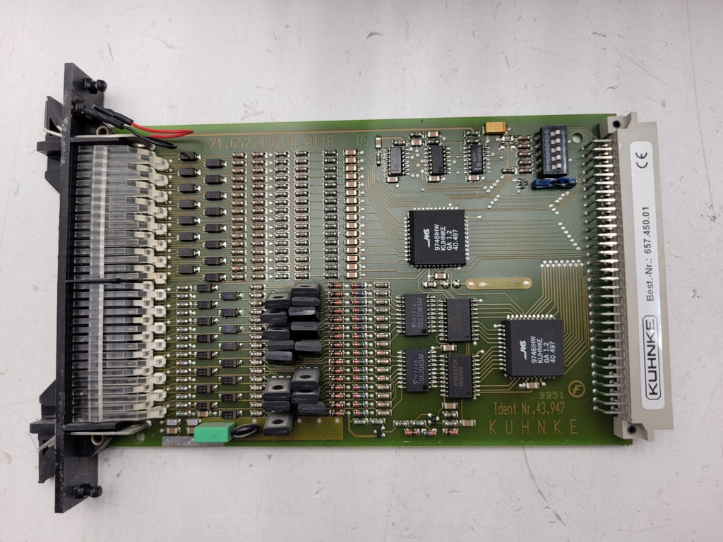 Kuhnke G/3RE 5.5" 230V 50Hz 658.650.00 Plating Deposition Controller PLC