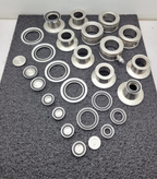 Stainless Steel Vacuum Reducing Fittings, Plugs, Ports KF40 KF50 KF25 DN Vacuum