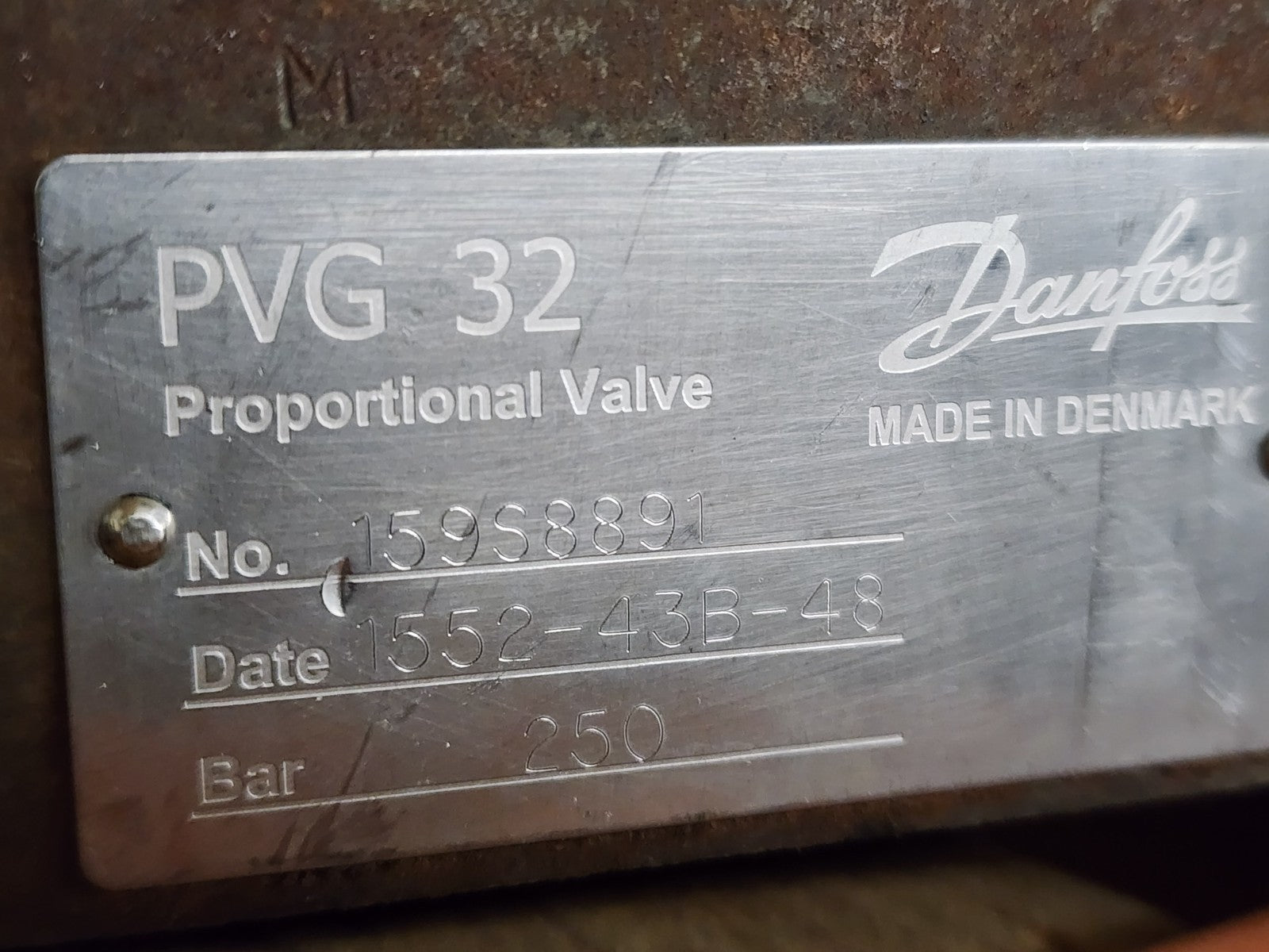 Danfoss PVG32 5x Hydraulic Valve Stack 159S8891 Proportional 11107365 [H]