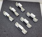 Lot of 6 Bussmann Buss 170M1368 125A 690V Fuse w/ 170H1007 Base 400A 1000V