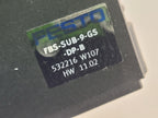 FESTO 8 Valve Pneumatic Solenoid Block CPV10-GE-DI01-8 165809 + CPV10-VI 18200