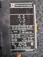 Lot of 5x Assorted Telemecanique DIN RAIL Contactor 120VAC Coil on all units