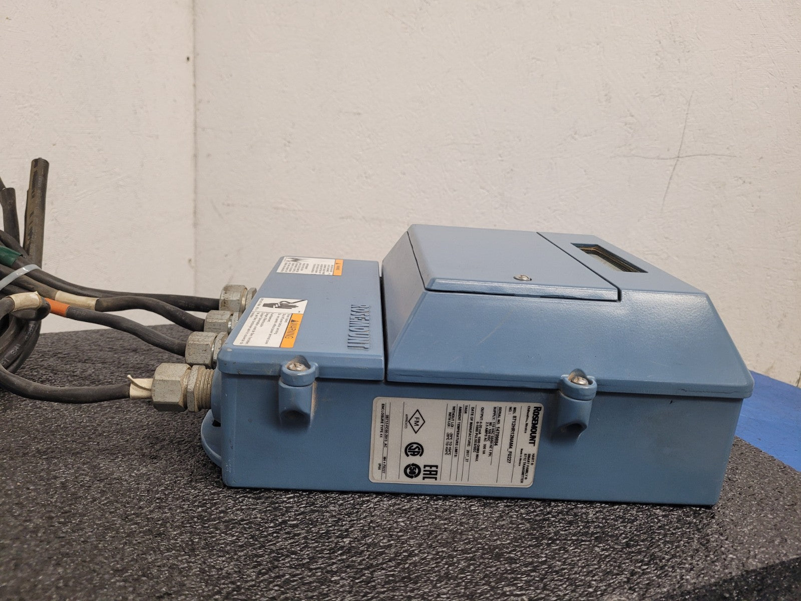 Rosemount 8712HR12NAM4F0227 Hart Smart Family 8712 Transmitter 115VAC 2017 Year