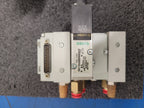 Numatics 5 Valve Solenoid 041SA400M0000F Pneumatic Manifold Set 3 Blocks DB25 B