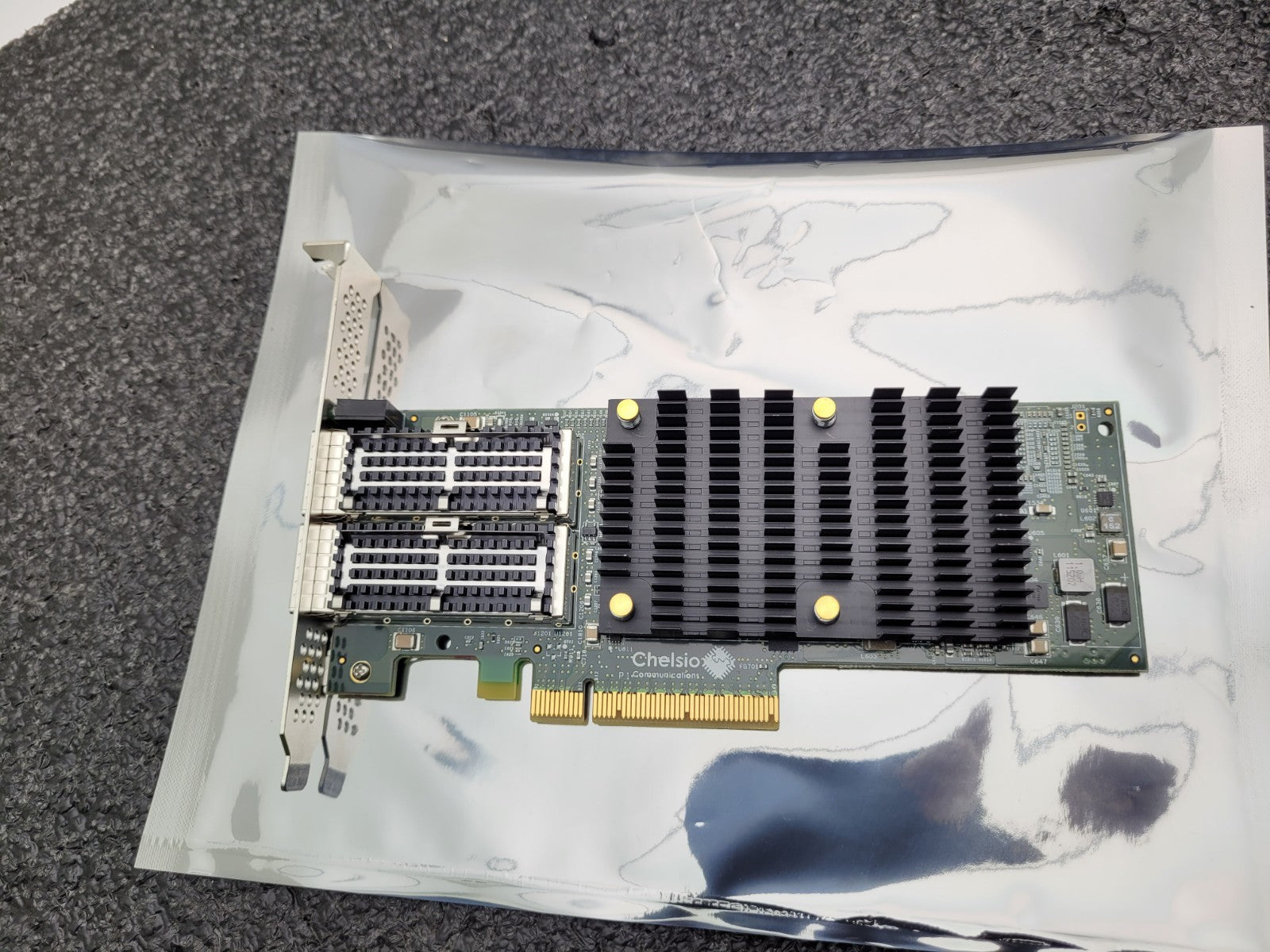 Chelsio MSIP-REM-CC2-T580 2-port QSFP PCI Network Interface Card 110-1164-50
