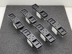 Lot of 6 Bussmann Buss 170M1368 125A 690V Fuse w/ 170H1007 Base 400A 1000V