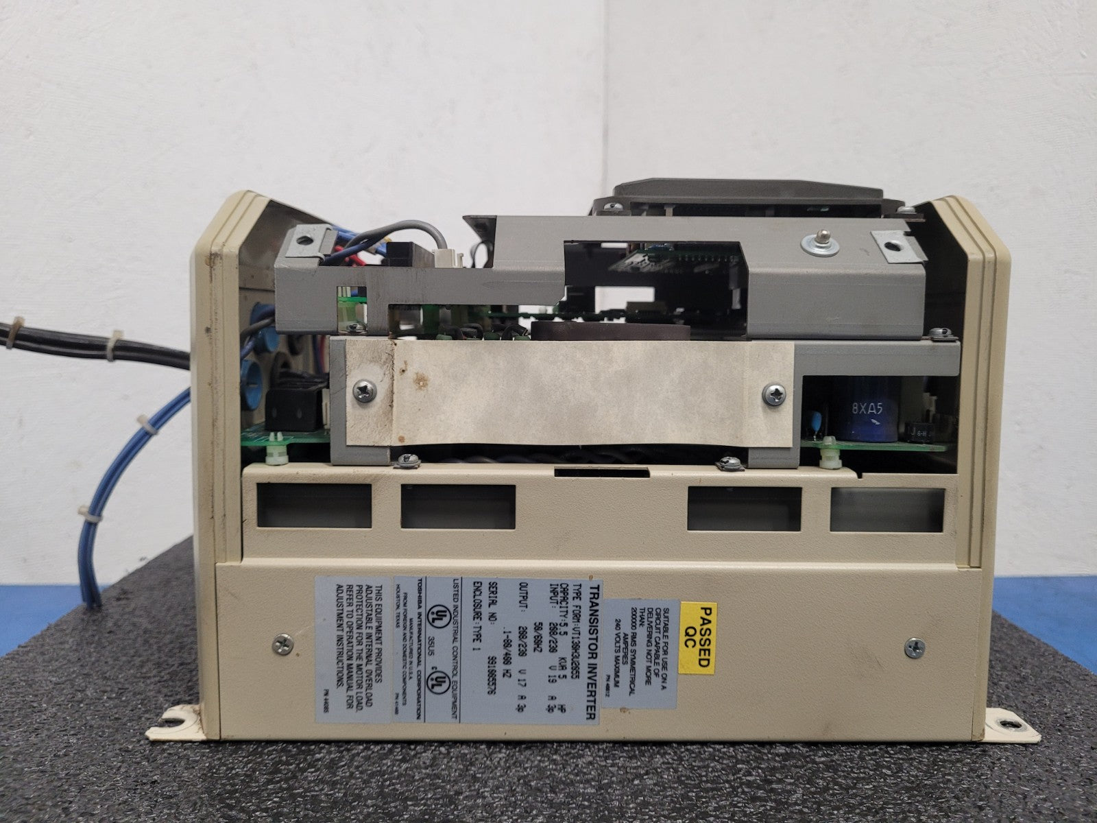 Toshiba Transistor Inverter VFD Variable Frequency Drive VT130H3U2055 5HP