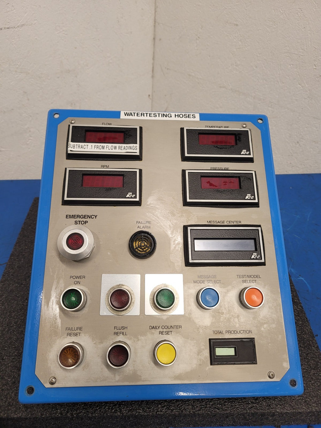 Red Lion APLSP4B Digital Readout Allen Bradley 800m-XD1S Buttons Control Panel