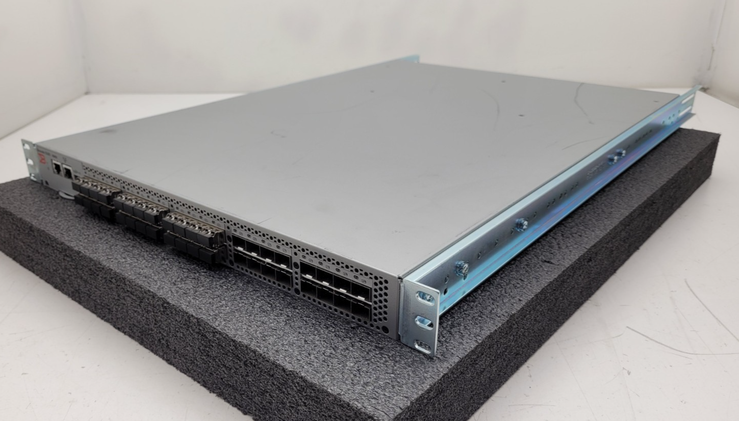Brocade BR-5120-0008 8GB Fibre Channel Switch Fabric, 24 port POD, EGML 8 Gig FC