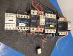 Lot of 5x Assorted Telemecanique DIN RAIL Contactor 120VAC Coil on all units