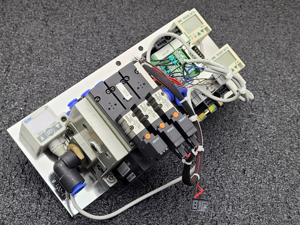 Interface SMC Pressure Switch Pneumatic Valve Block ZSE40A-01-T ZSE40-01-22L