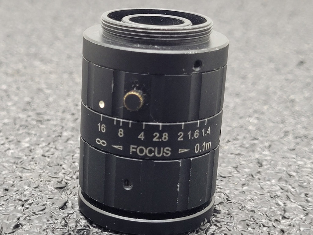 Edmund Optics 59870 Compact Fixed Focal Length Lens 16mm C-Mount F/1.4
