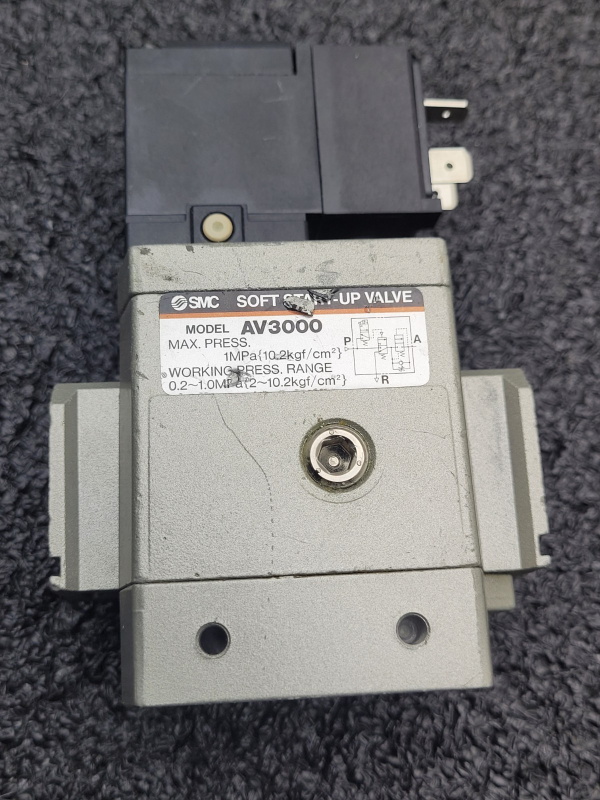 Lot of 5 SMC AFM30-03 Pneumatic Booster, 2x Regulator Solenoid Soft Start Valve