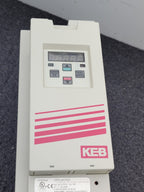 HOMAG / KEB Combivert 10F5C3B-ZA00 Frequency Drive VFD AC Controller 240VAC 4kVA