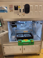Hanwha Battery Pouch Cell Leak Tester HNLLT-01 Keyence Laser Profile Inspection