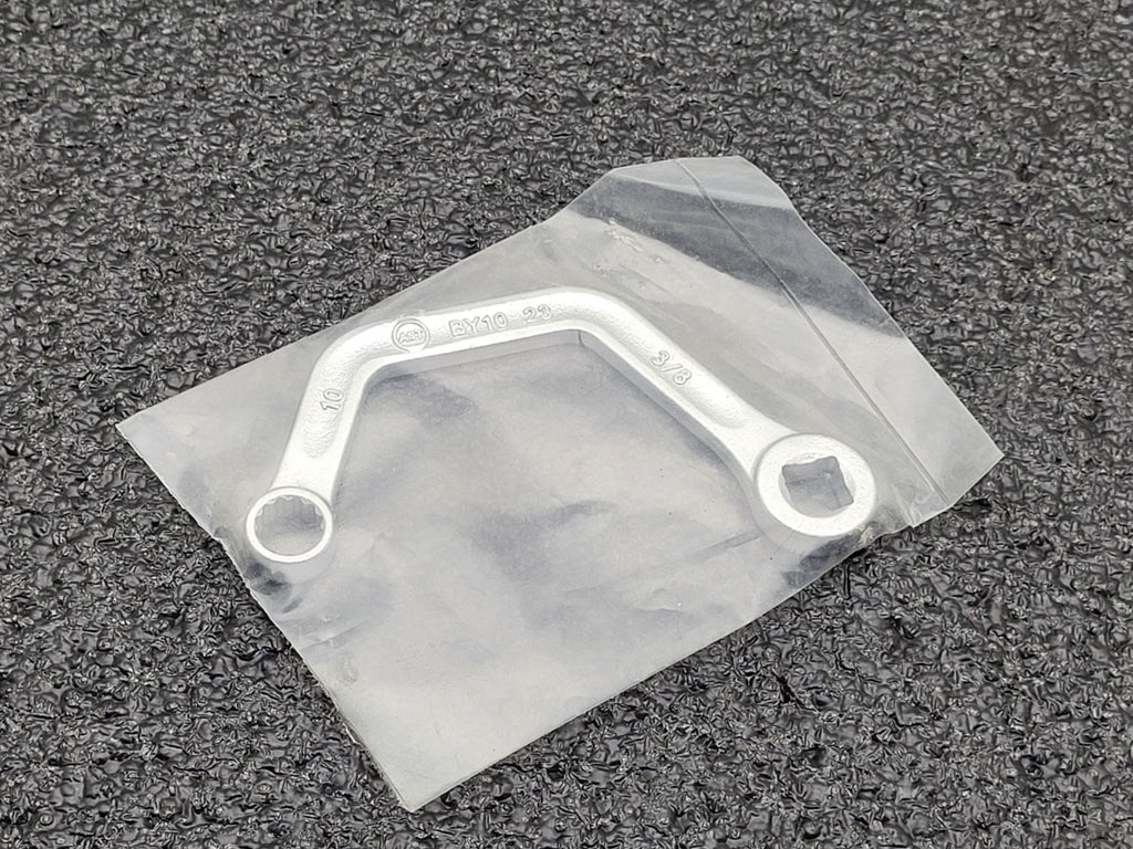 AST Assenmacher BY10 10mm and 3/8" Square Bypass Wrench Half Moon Double Box End