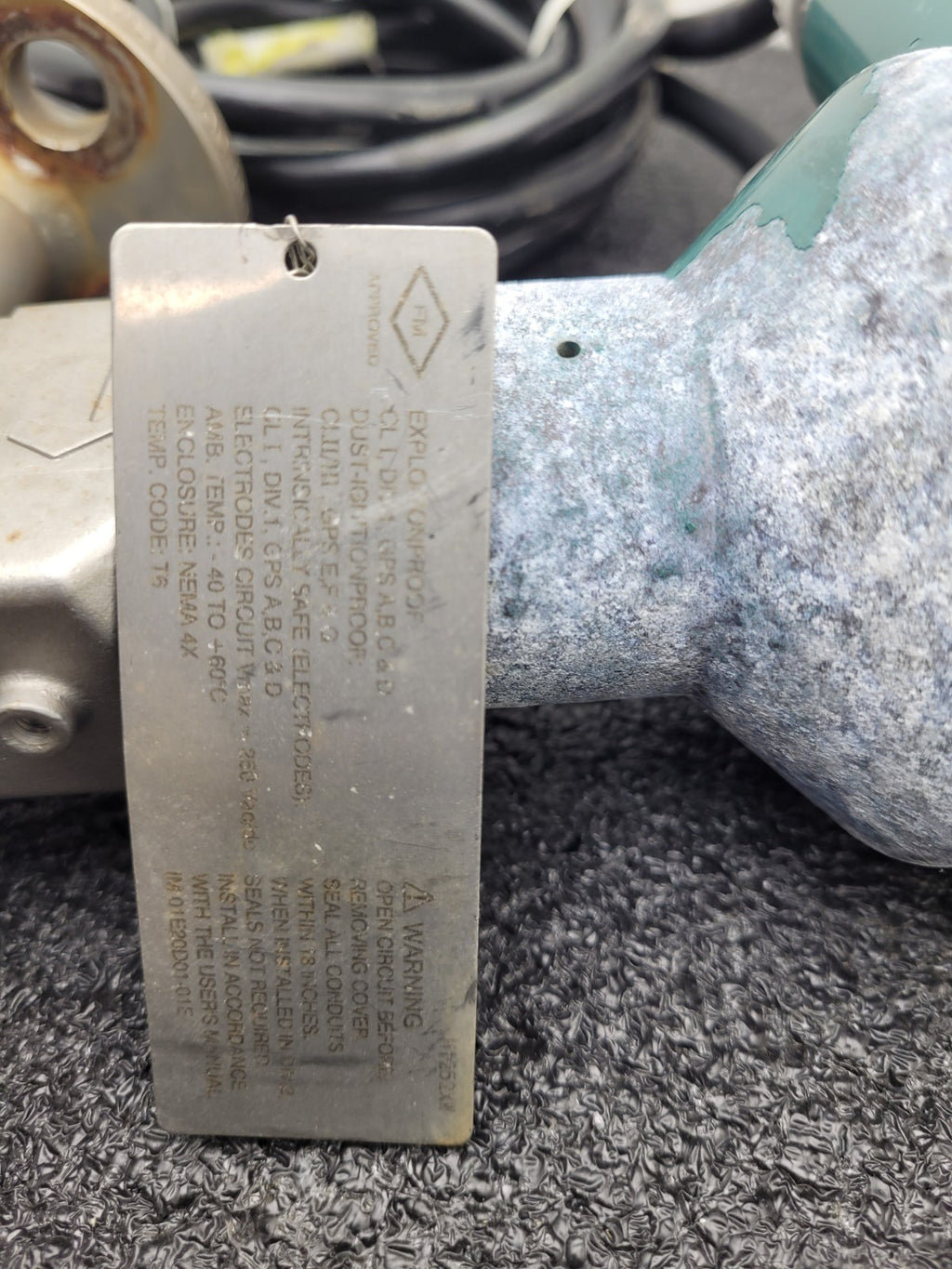 YOKOGAWA ADMAG AXF Magnetic Flowmeter AXF015C 15MM 1/2" 2014 Flange Mount S1
