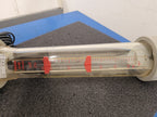 GEMU 815R50D Plastic Variable Area Flow Meter Rotameter Liquid Gas w/ sensor