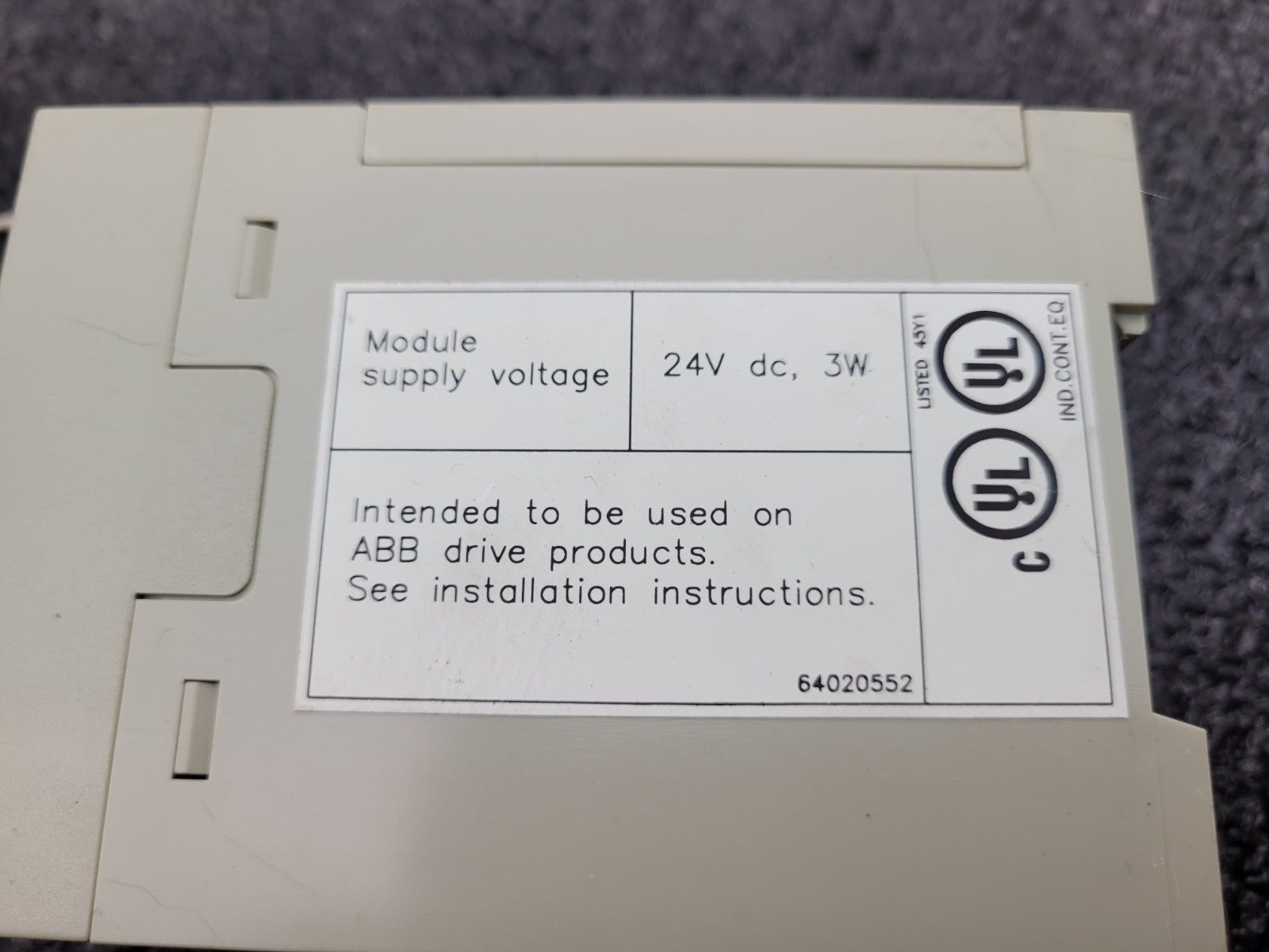 ABB Industrial Control Inverter Rectifier I/O Board  NAMC-11 NOIC-01 NDCO-03