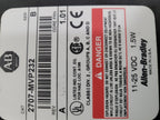Allen Bradley 2707-MVP232 MicroView Operator Interface Panel Ser B +Cable, Power