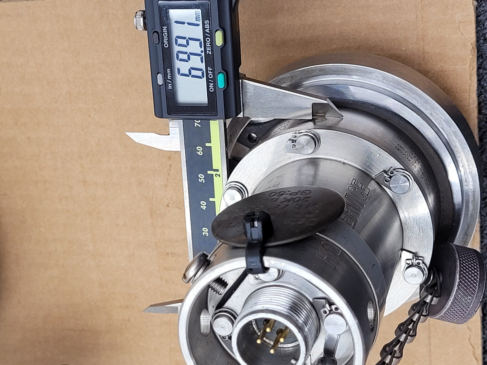 GP50 Pressure Transducer 370GIDSDDK-A349 20K PSI H20 Water Service