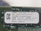 2x Chelsio Communications 110-1160-50 T520-CR Ethernet Adaper MSIP-REM-CC2-T520