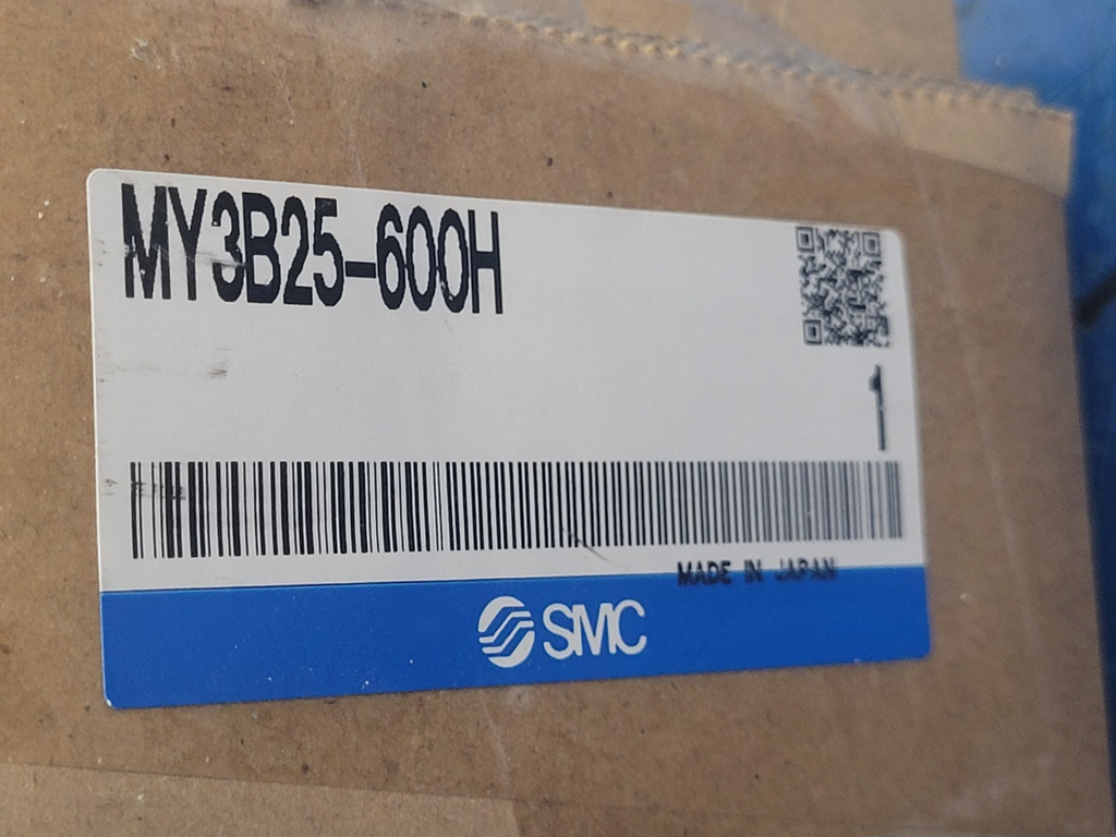 SMC MY3B25-600H Mechanically Jointed Rodless Air Cylinder 600mm Travel New