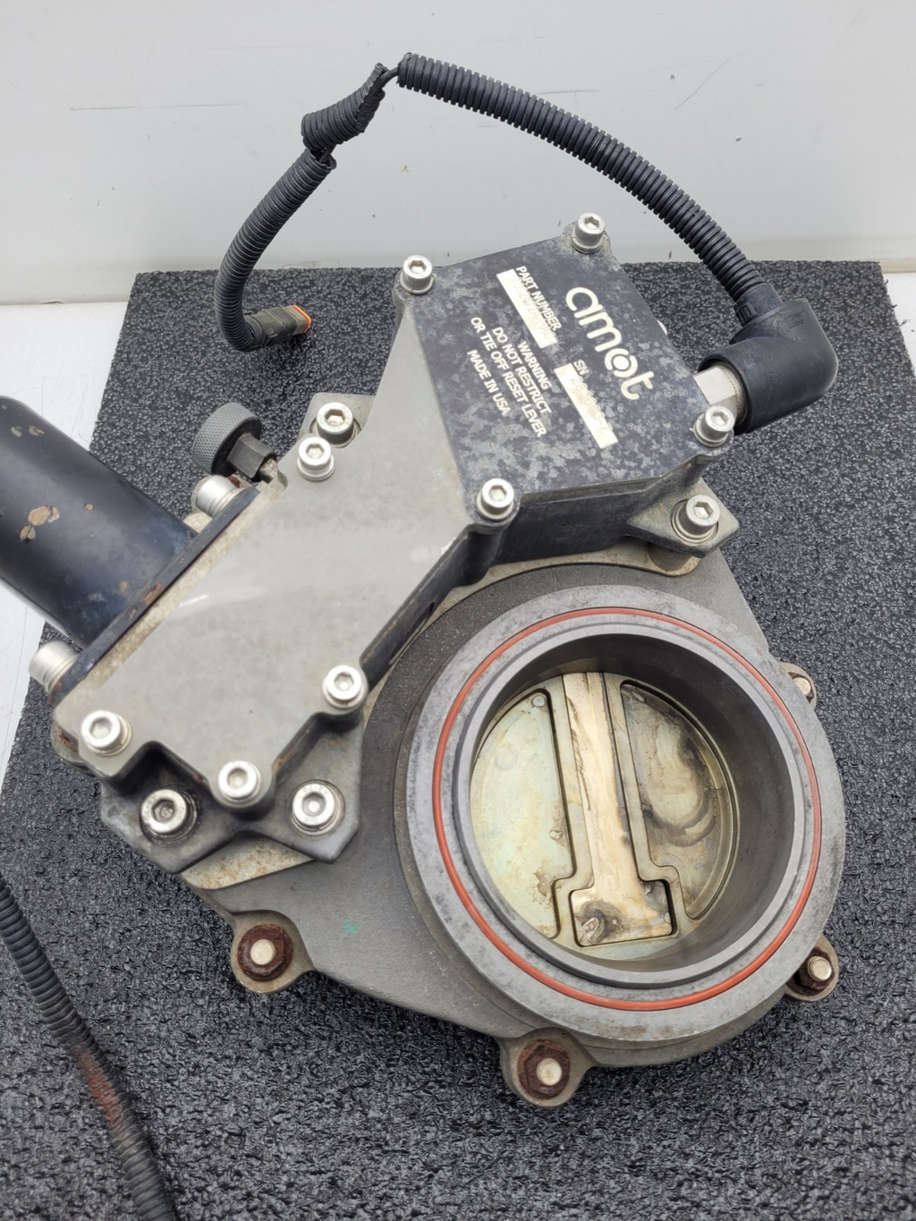 Amot RIGSAVER SGE 7002472A-HAC 4" 7002 Swing Gate Air Shut Off Valve QSK50 [B]