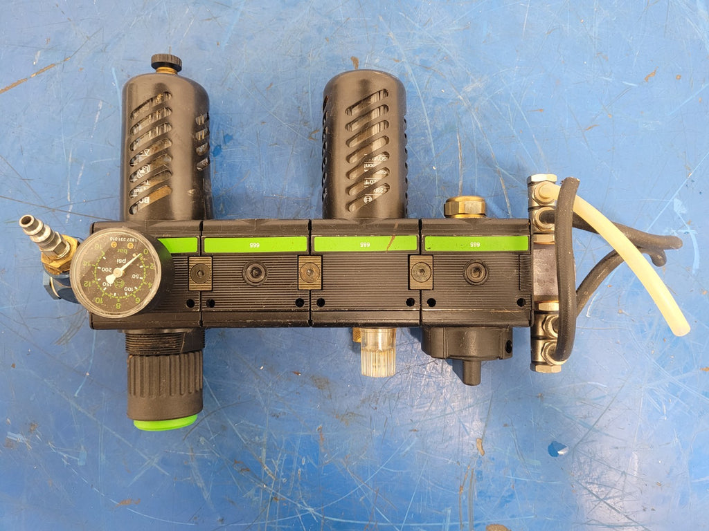 BOSCH Pneumatic Air Regulator Oiler 665 w/ On/Off 0821 300 351 -914 -511 -283