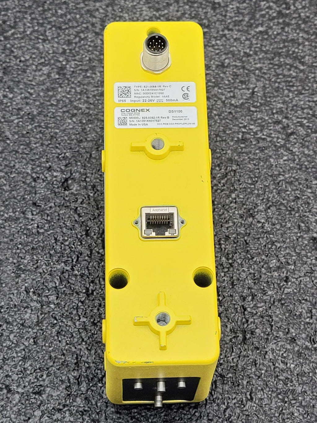 Cognex DS1100 Laser Displacement Sensor 825-0382-1R 821-0088-1R
