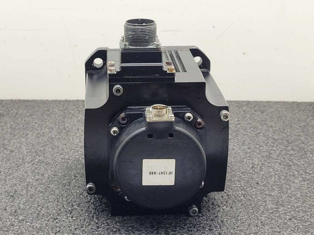 MITSUBISHI AC SERVO MOTOR HF154T 1.5kW 3000rpm 3PH 126V 8A