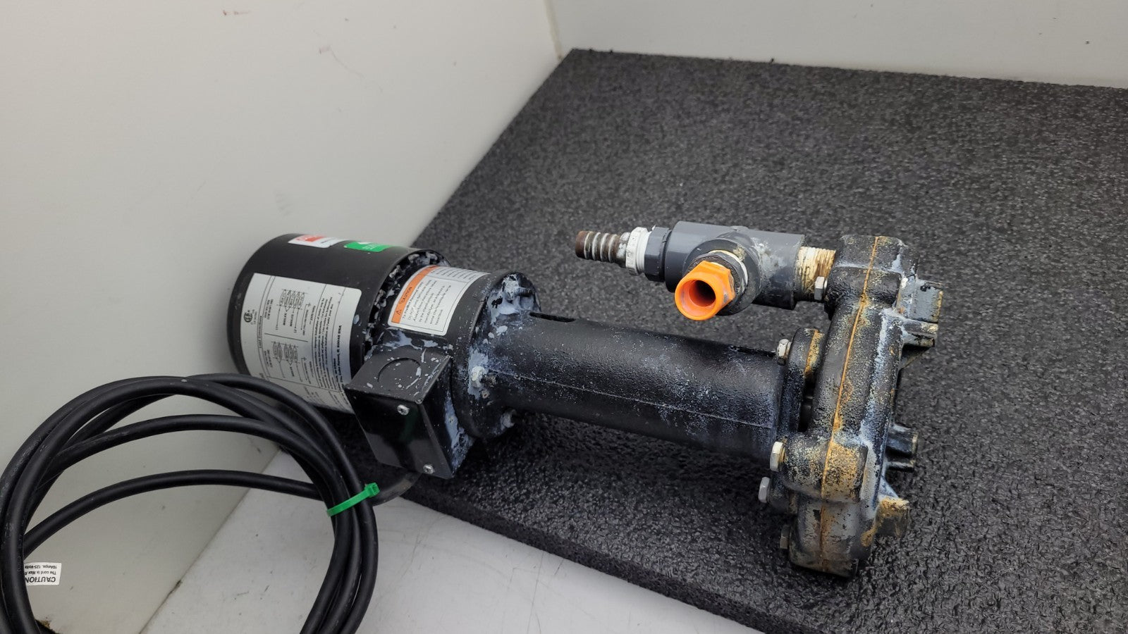 DAYTON AJPH3A DAYTON Machine Tool Pump 1/8HP 500 SUS Max Slurry Sump Pump