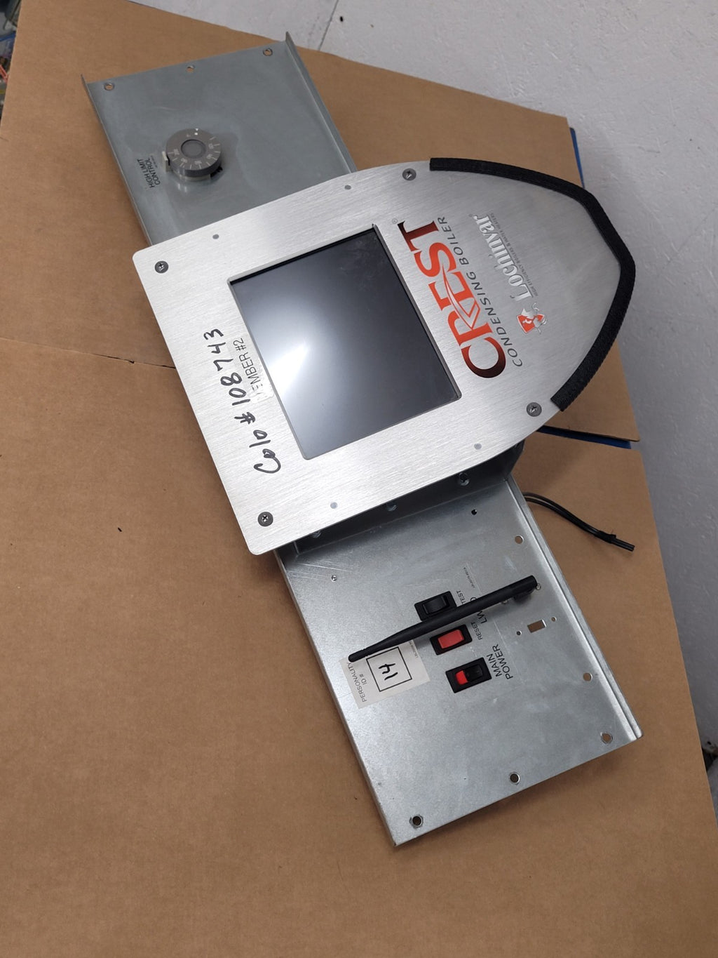 Crest Lochinvar Condenser Boiler Control Panel + Control Boards