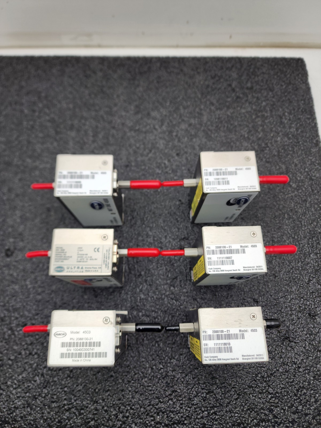 6x HACH Ultra MET ONE 4500 4503 Remote Airborne  Laser Air Particle Counter
