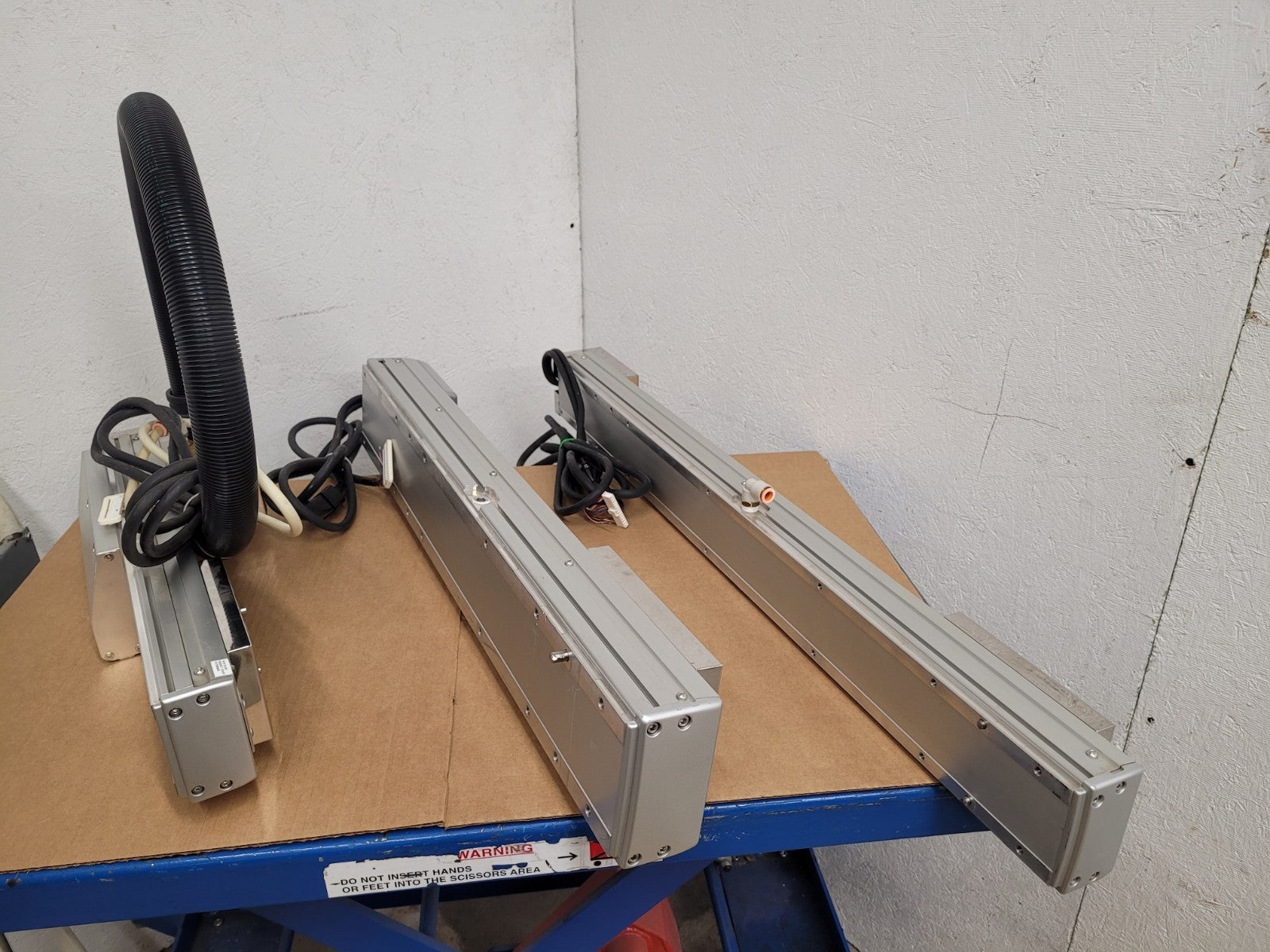 Lot of 3x IAI  RC Robo Cylinder Stepper Screw Motor Driven Linear Actuator [G]
