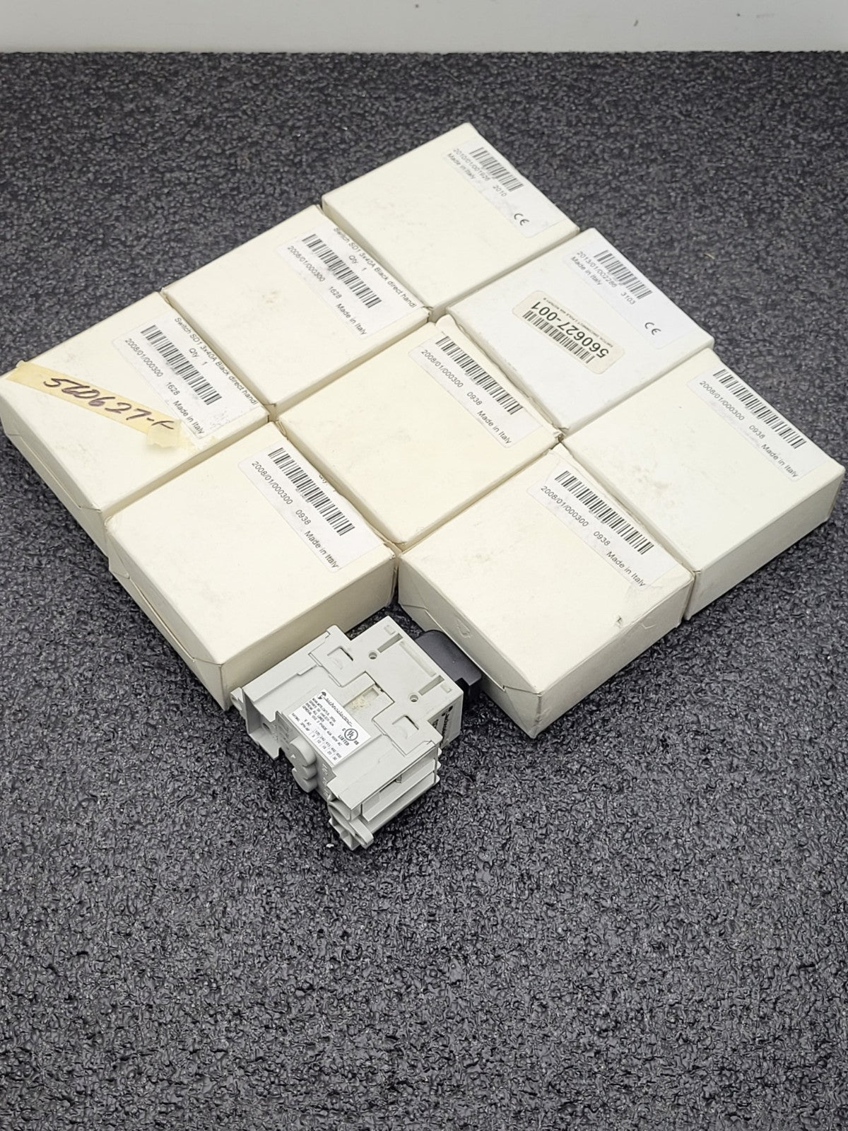 9 x Technoelectric SD1-040-BR SD1 Series 3-Pole 40A 600VAC Non-Fused Load Switch
