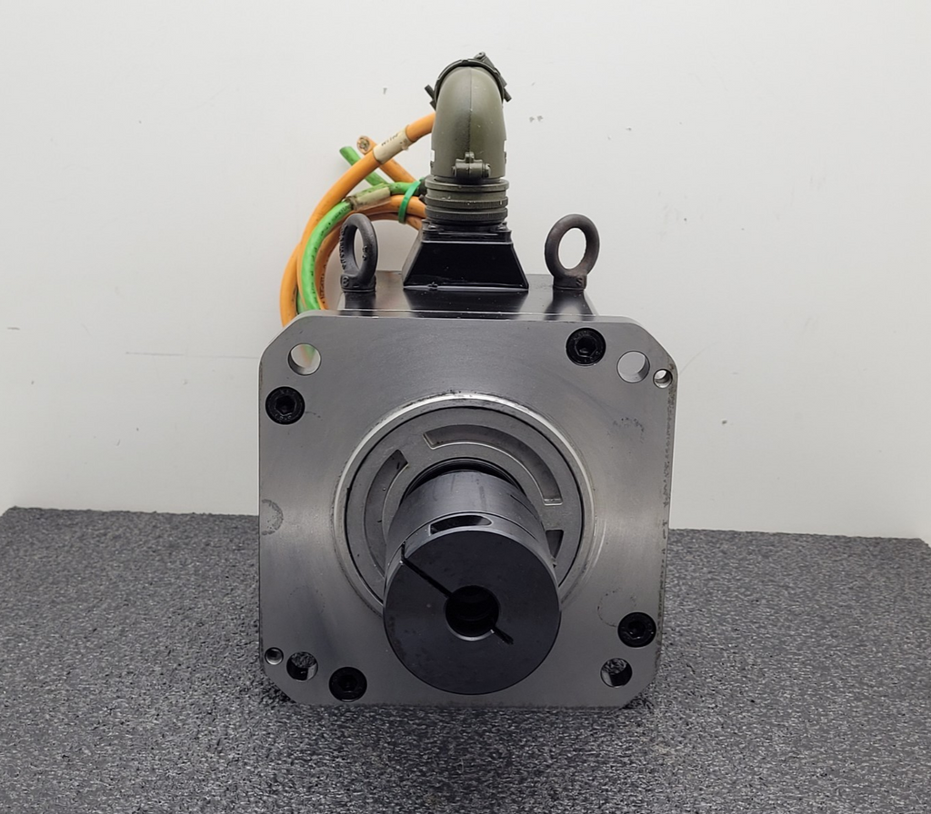 MITSUBISHI HC-H2035 AC Servo Motor 280V 4.8A 3000RPM Working Pull from CNC