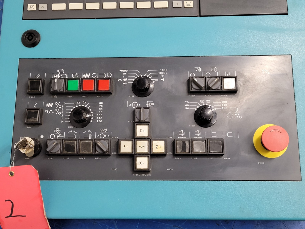 Siemens Sinumerik 840C CNC Control Panel HMI 6FC5103-0AB03-0AA2 Working Pull