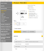 Turck PSG 4M-2 M8 Male Straight 4-pin Actuator and Sensor Cable To 4 wire