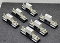 Lot of 6 Bussmann Buss 170M1368 125A 690V Fuse w/ 170H1007 Base 400A 1000V