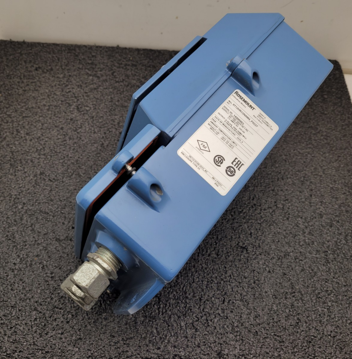 Rosemount 8712HR12NAM4F0227 Hart Smart Family 8712 Transmitter 115VAC 2020 Year