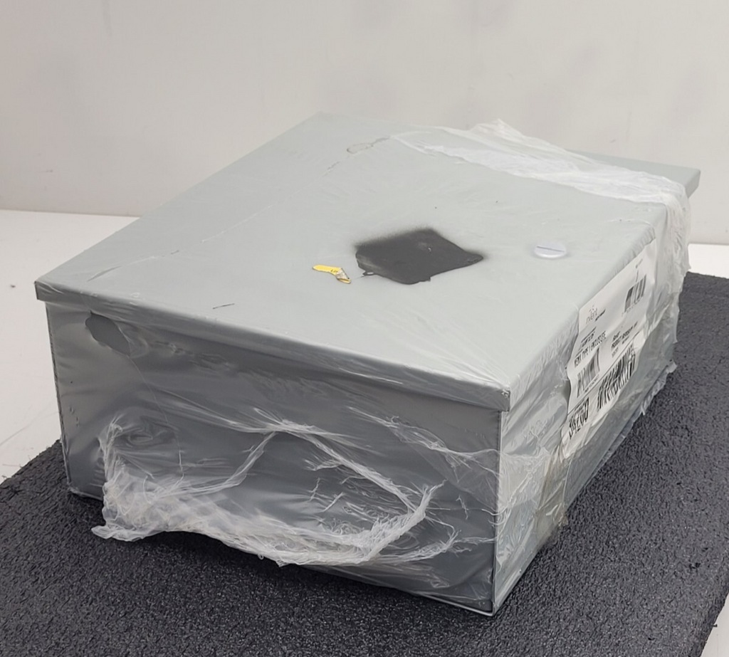 HOFFMAN Nvent A14N126 Metallic Enclosure Grey 14"x12"x6" w/ Hinged Door NEW