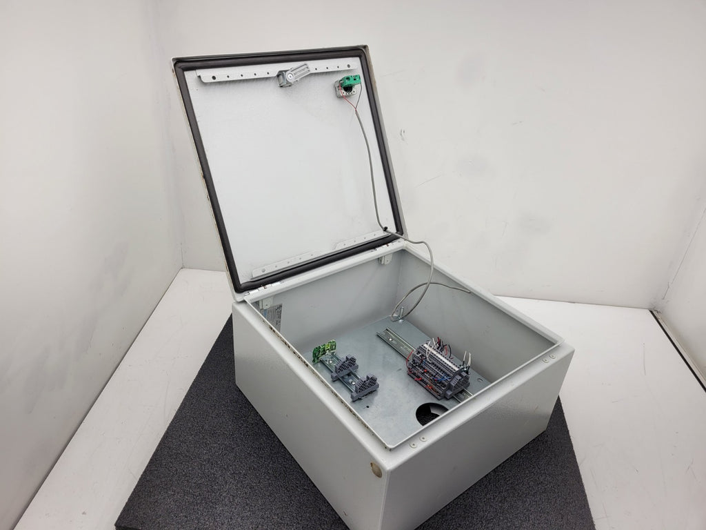 Rittal Industrial Control Panel 1244250 Standard Enclosure ~ 8x16x16 Type 3R
