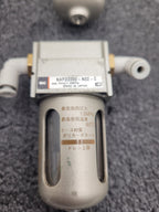 Lot of 16x  SMC Pneumatic Compressed Air Filter Assembly NAFM2000-N01-C