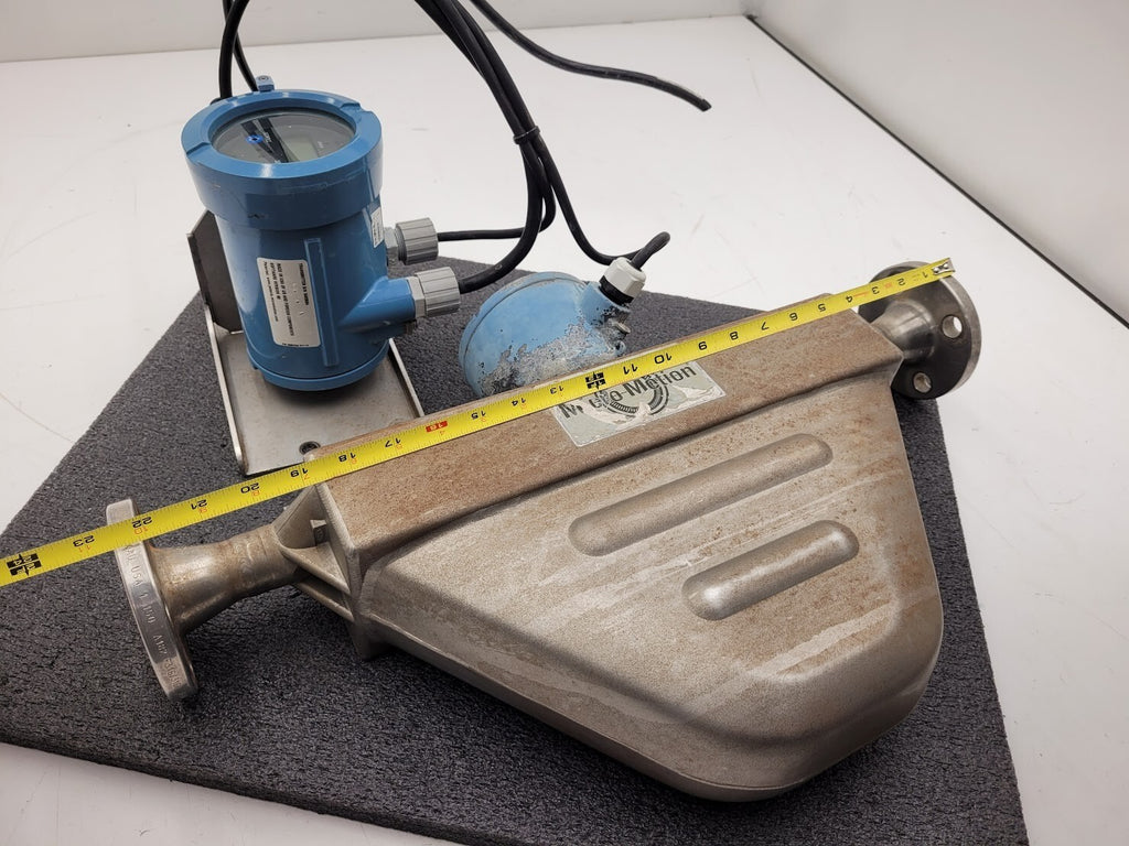 Micro Motion  Mass Flow Coriolis Meter Sensor R100S128NQBZEZZZZ 1" +TX Unit A