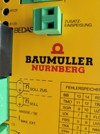 Baumuller Nurnberg AC Servo Motor Drive BUM25-30/60-30-004 10HP 0-200V 30A Out