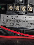 Red Lion CUB5 Timer Counter 9-28VDC With Standoff Mount CUB5RLY0 Single Relay