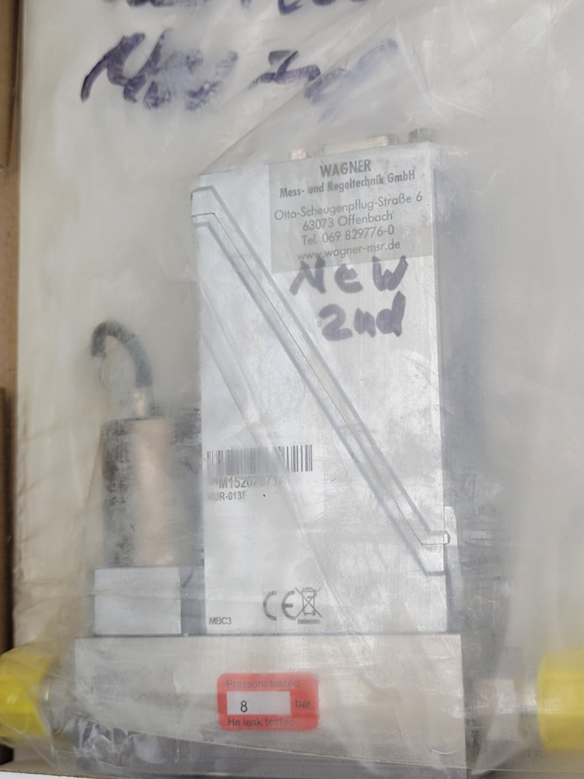 Bronkhorst High-Tech RuR-013f  EZ-FLOW Select Mass Flow Meter/Controller [A]