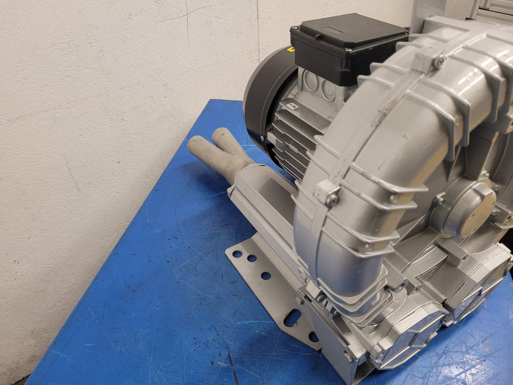 Herz HD240/FJET Industrial Centrifugal Blower 3PH 2.55kW K05SS Body 230-460VAC